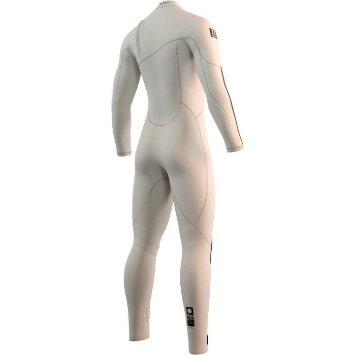 2024 Mystic Mens The One 5/3mm Zip Free Wetsuit 35000.24012 - Off White